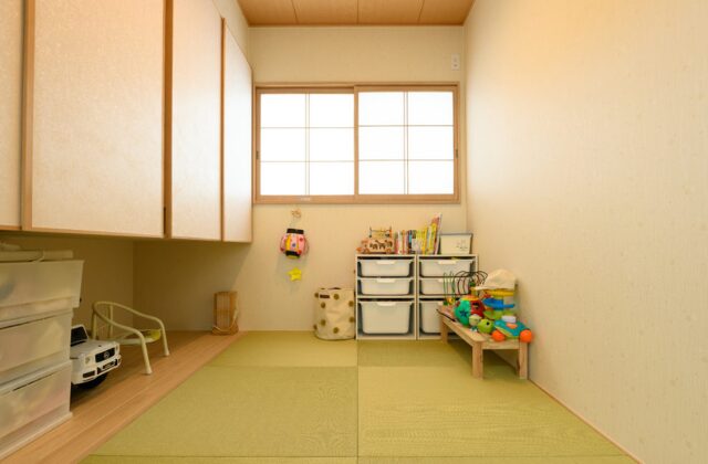 和室 - エースホーム - 白×木のナチュラルテイストでやさしい2階建て