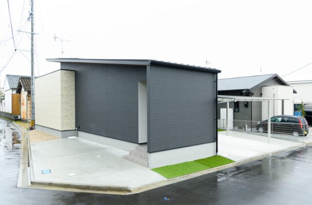 外観 - エースホーム - 快適な動線を重視した間取りの31坪コンパクト平屋