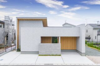 外観 - エースホーム - 中庭×吹き抜けのあるスタイリッシュモダンな31.5坪のお家