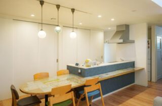 キッチン・ダイニング - エースホーム - スキップフロアのある収納豊富な1階完結型高性能住宅