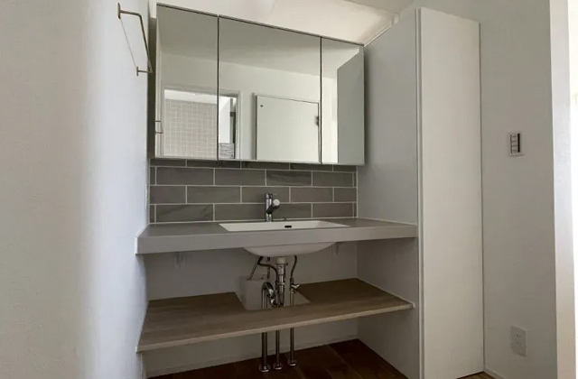 洗面所 - 施工事例 - 大園建設